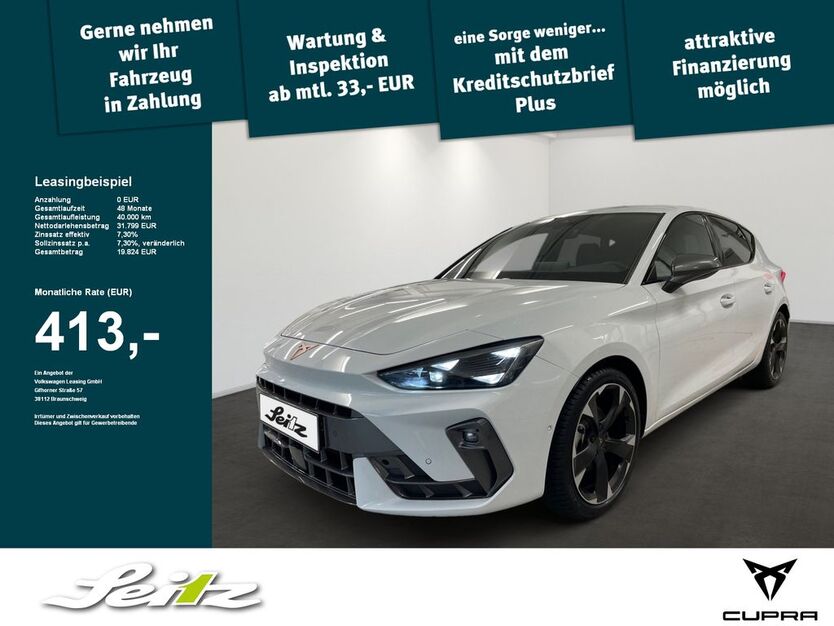 Cupra Leon 9.390 km 31.299 € Kaufbeuren 87600