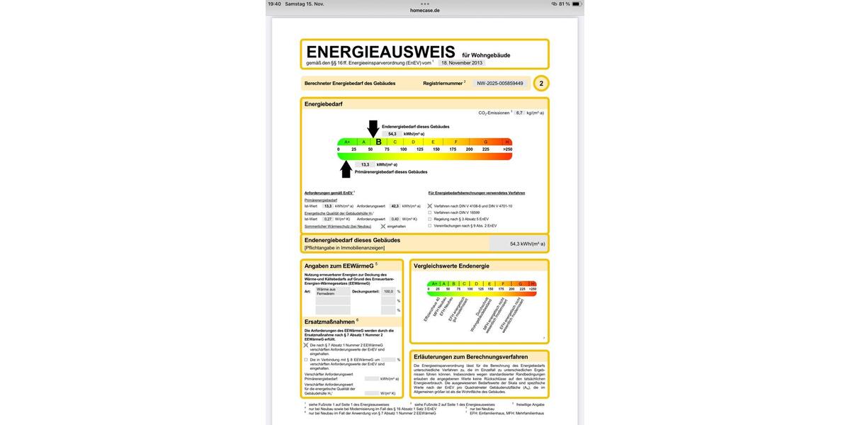 Erdgeschoßwohnung Ostbevern - 2 Zimmer, 46 m&sup2;, 220.000&euro; | Angebot:23642842