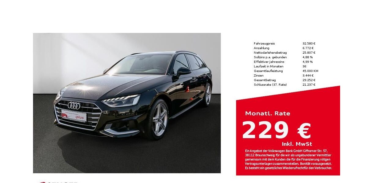 Audi A4 35.100 km 31.480 &euro; Lübeck 23556