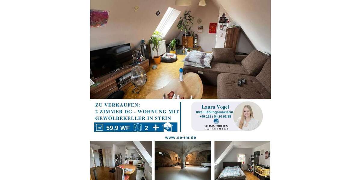 Wohnung zum Kaufen in Königsbach-Stein 169.000 € 59.9 m² 2 zimmer