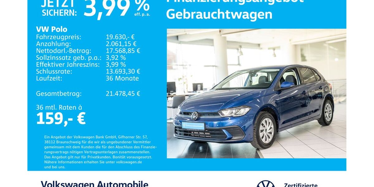 VW Polo 16.471 km 19.230 &euro; Stuttgart-Wangen 70188