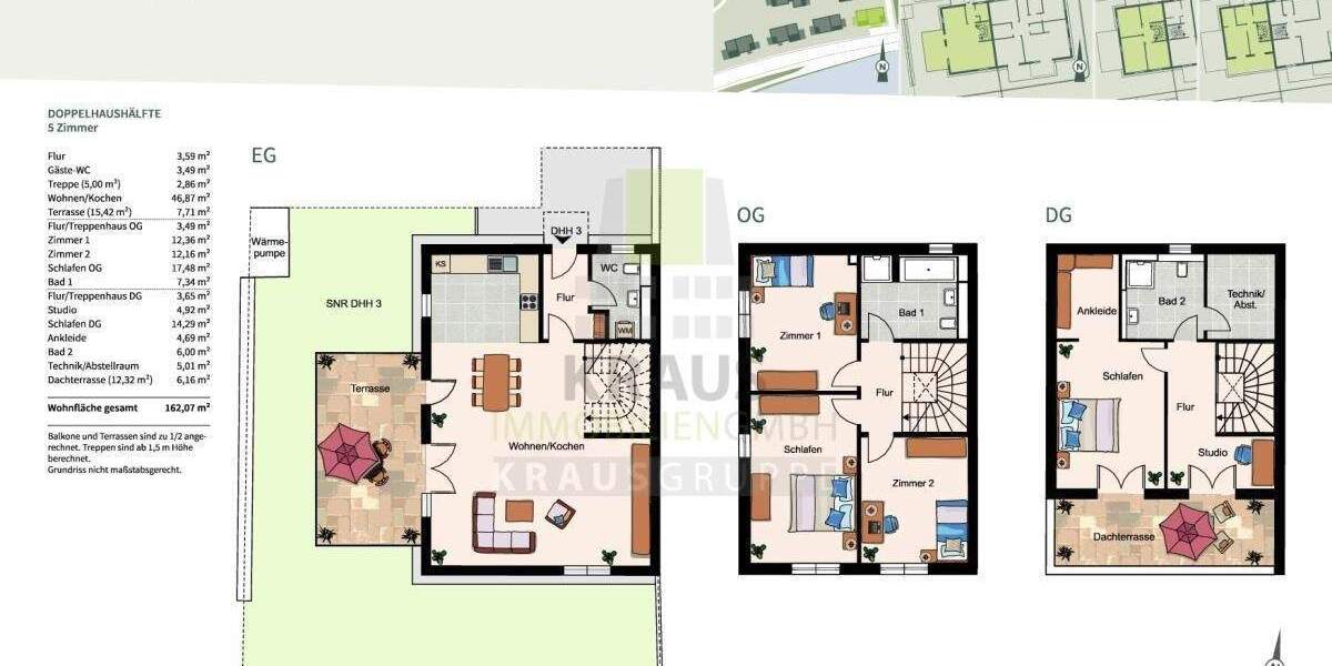 Doppelhaushälfte am Neckar 5 zimmer