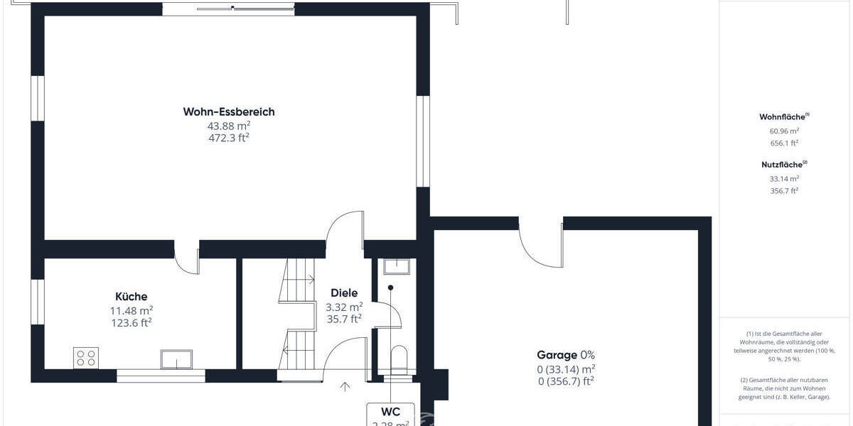 Einfamilienhaus Hasloch Hasselberg - 4 Zimmer, 210 m&sup2;, 1.700&euro; | Angebot:26401362
