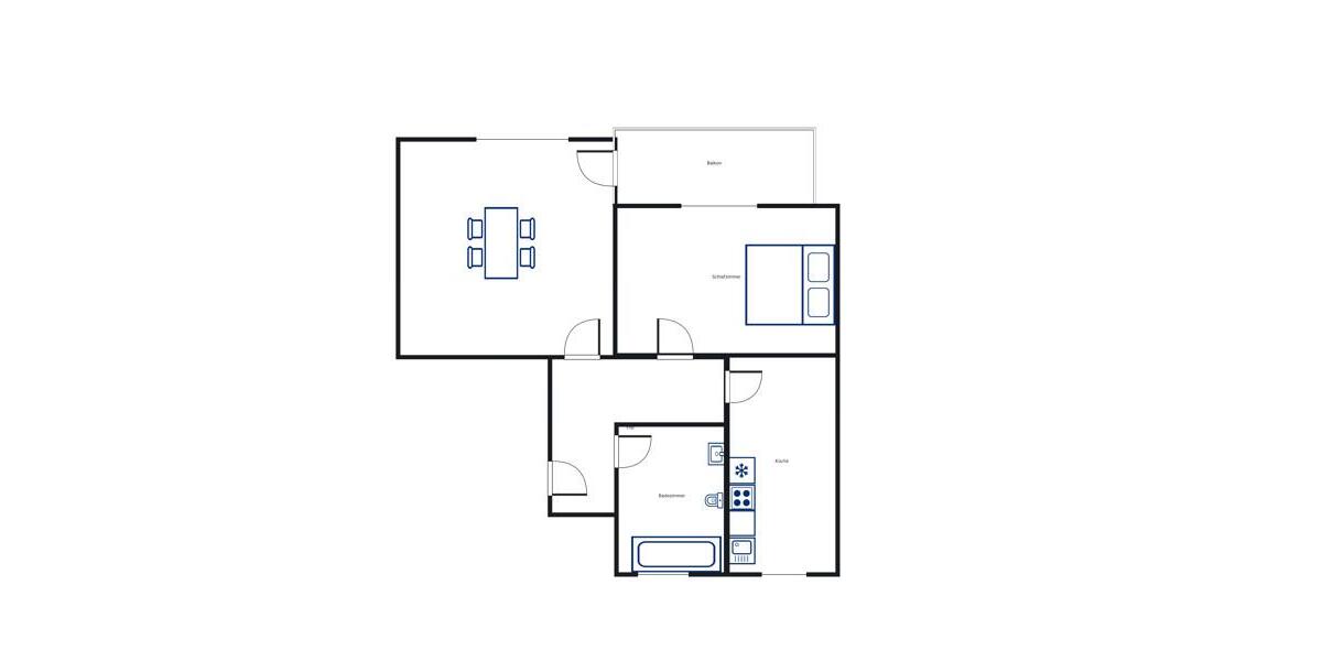 Etagenwohnung Kassel Philippinenhof-Warteberg - 2 Zimmer, 61 m&sup2;, 539&euro; | Angebot:26684433