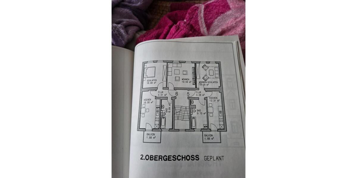 Etagenwohnung Dessau-Roßlau Roßlau - 1 Zimmer, 43 m&sup2;, 65.000&euro; | Angebot:27024147