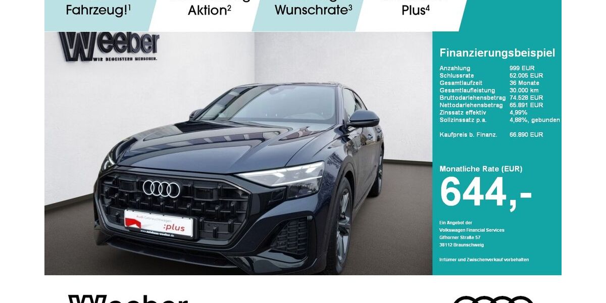 Audi Q8 28.227 km 66.890 &euro; Herrenberg 71083