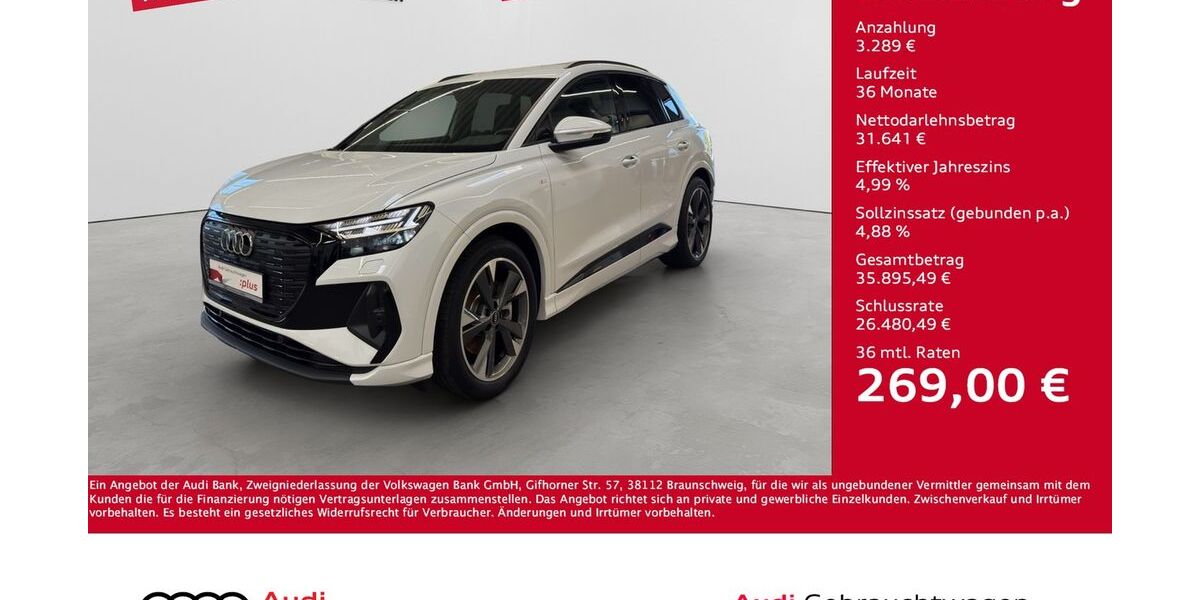 Audi Q4 e-tron 30.250 km 34.930 &euro; Giessen 35394