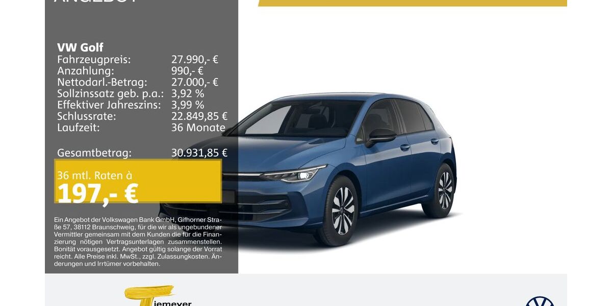 VW Golf 17.895 km 27.990 &euro; Remscheid 42897