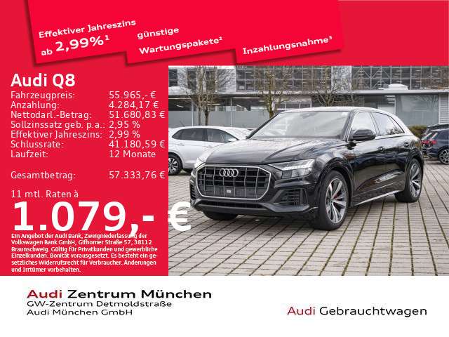 Audi Q8 62.029 km 55.965 &euro; München 80935