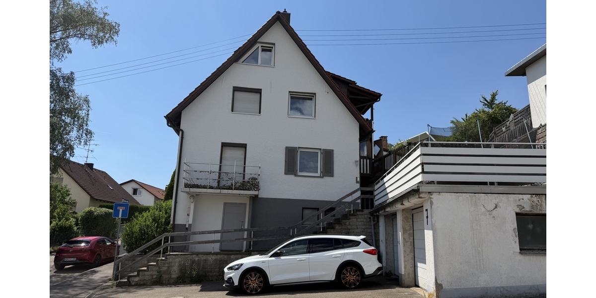 Großzügiges 2-Familienhaus mit Garagen- Gewerbehalle in Söhnstetten - Zweifamilienhaus Steinheim am Albuch / Söhnstetten Söhnstetten | Angebot:27154027