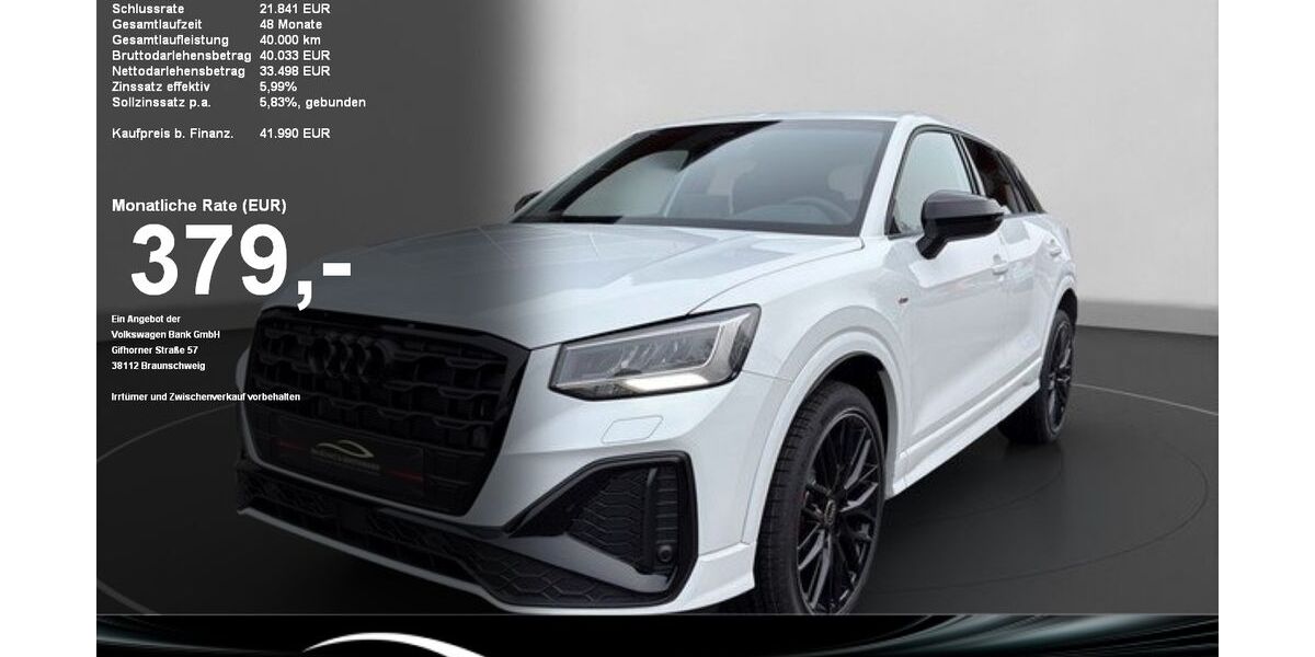 Audi Q2 5.900 km 42.890 &euro; Sigmaringen 72488