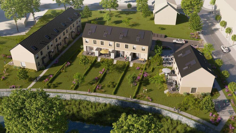 Doppelhaushälfte als Energieeffizienzhaus komplett mit Grundstück 5 zimmer