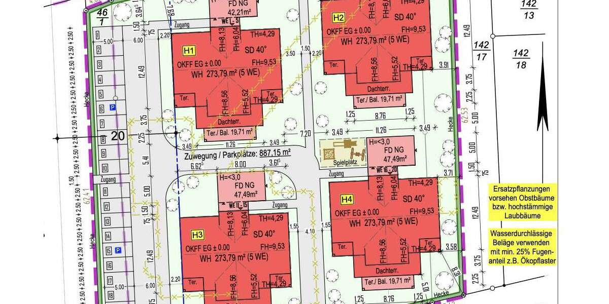 Grundstück zu verkaufen in Esens 990.000 € 3949 m² zimmer