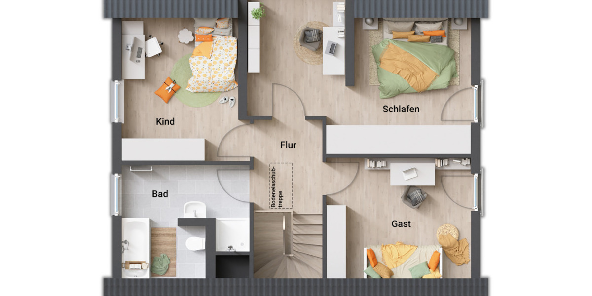 Ihr energiesparendes, großzügiges und helles Town & Country Haus in Vellmar 5 zimmer