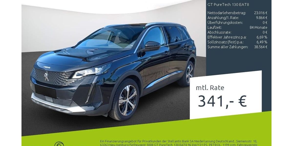 Peugeot 5008 12.810 km 32.880 &euro; Dülmen 48249