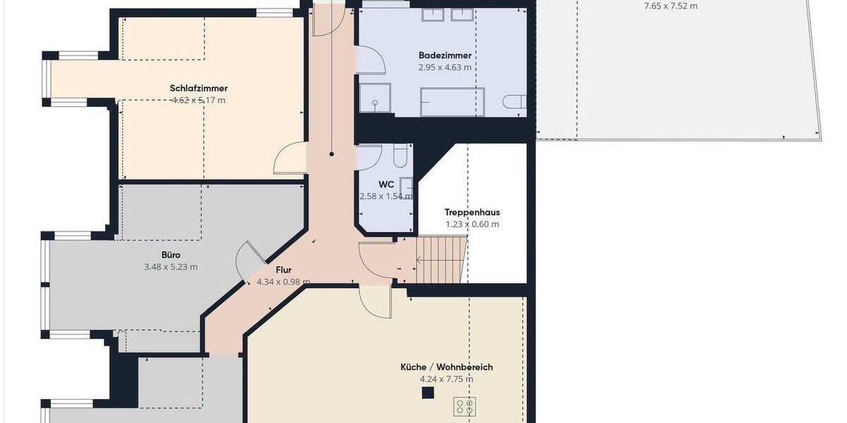 Etagenwohnung Bad Abbach - 4 Zimmer, 148 m&sup2;, 498.000&euro; | Angebot:25987376