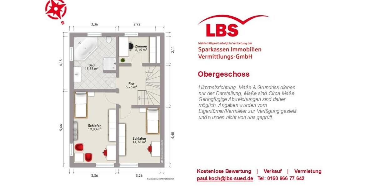 Doppelhaushälfte Grafing bei München - 5 Zimmer, 164 m&sup2;, 2.475&euro; | Angebot:26047288