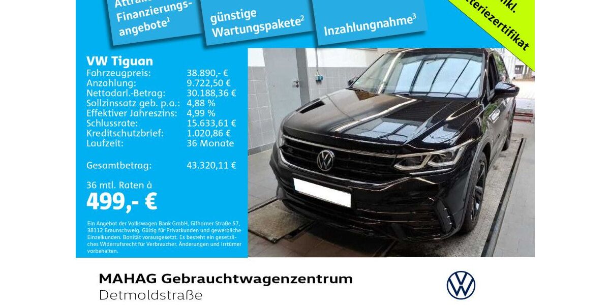 VW Tiguan 17.805 km 38.890 € München 80935