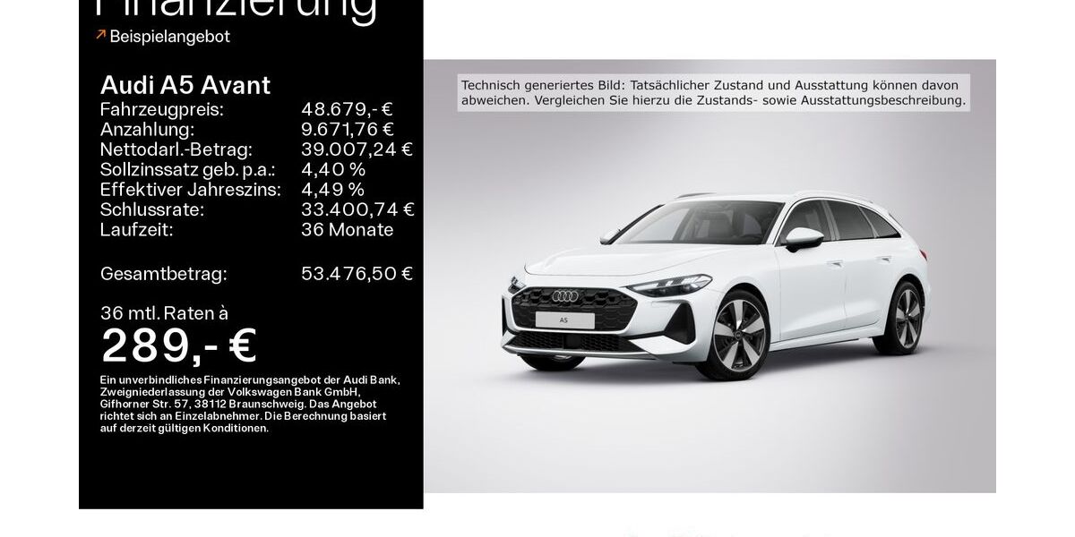 Audi A5 28.000 km 48.679 € Mühlheim 63165