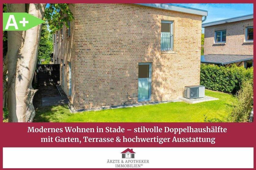 Modernes Wohnen in Stade- stilvolle Doppelhaushälfte mit Garten, Terrasse & hochwertiger Ausstattung