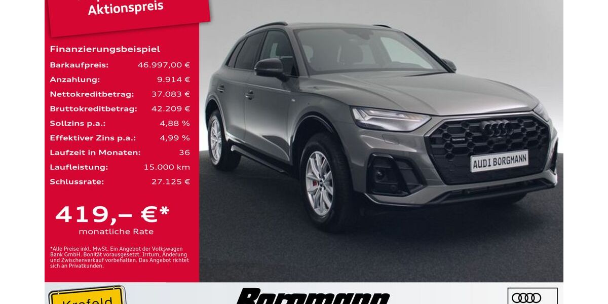 Audi Q5 31.658 km 45.887 € Krefeld 47803