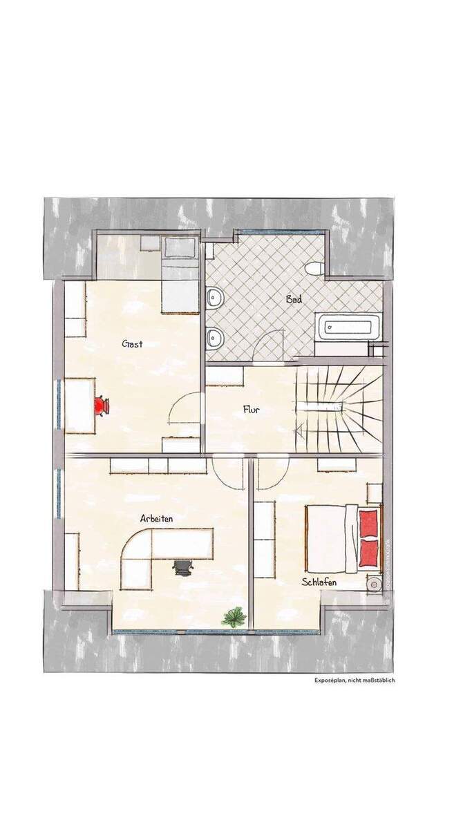 DHH in Erlangen - Kosbach...gut gelegen, Vorrath-Bau 6 zimmer