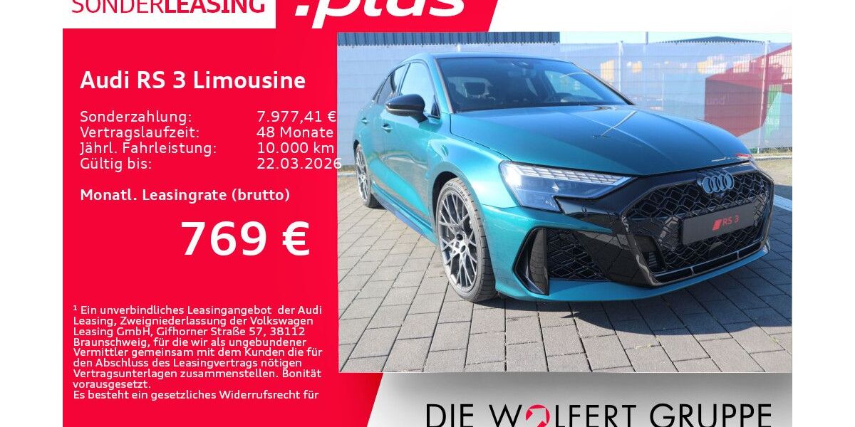 Audi RS3 8.400 km 77.939 &euro; Großwallstadt 63868