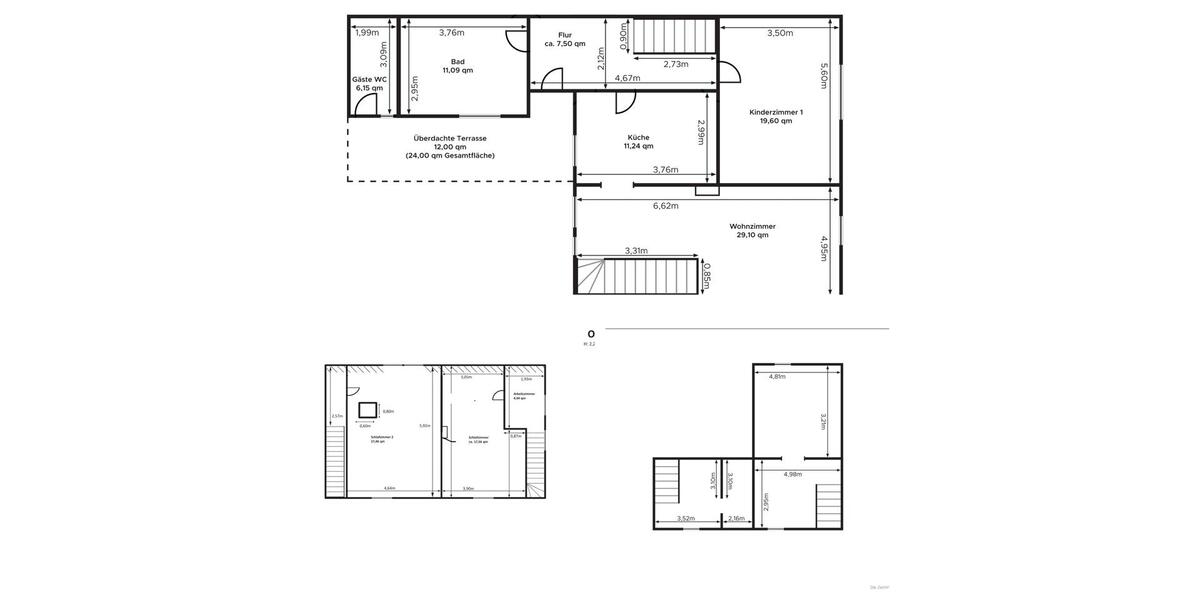 Doppelhaushälfte Burg - 4 Zimmer, 130 m&sup2;, 269.000&euro; | Angebot:26631608