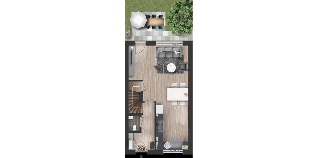 Reihenmittelhaus Krostitz - 5 Zimmer, 115 m&sup2;, 1.675&euro; | Angebot:26064385