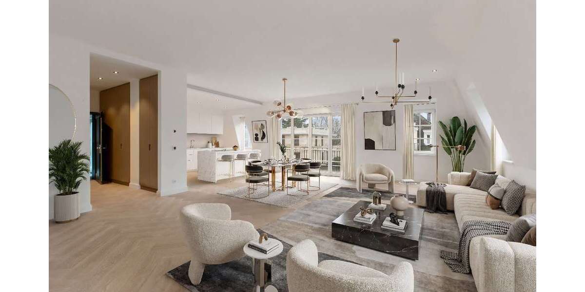 Etagenwohnung Düsseldorf - Zoo Zoo - 5 Zimmer, 201 m&sup2;, 3.135.000&euro; | Angebot:26285772