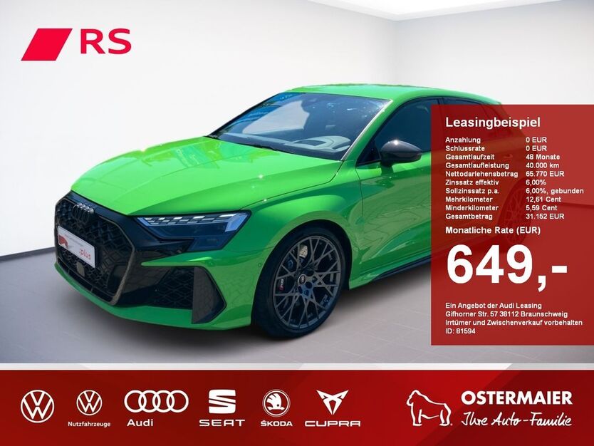 Audi RS3 4.300 km 65.770 € Mühldorf am Inn 84453