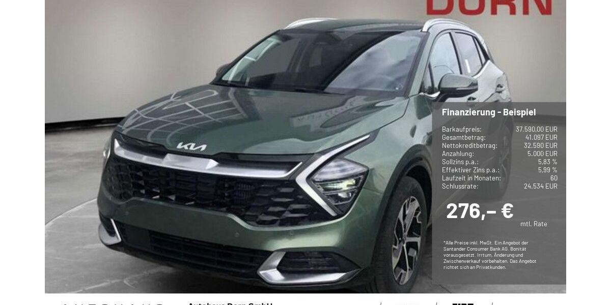 Kia Sportage 9.990 km 37.590 &euro; Landshut 84030