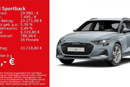 Audi A3 18.000 km 29.980 &euro; Würzburg 97076