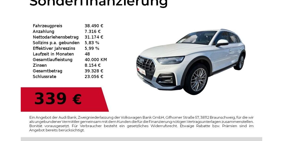 Audi Q5 37.626 km 38.490 &euro; Dessau-Roßlau 06844