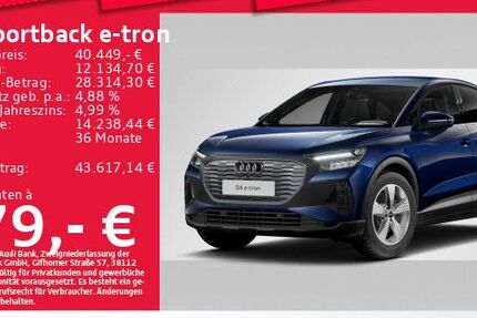 Audi Q4 e-tron 28.063 km 40.449 &euro; Eching 85386
