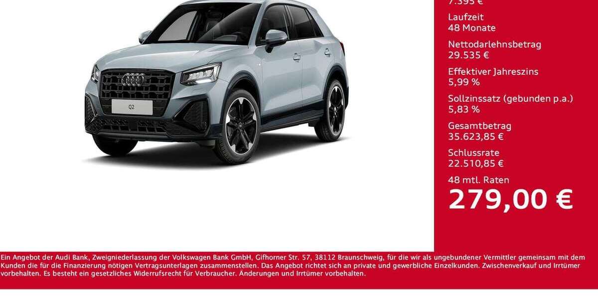 Audi Q2 9.590 km 36.930 &euro; Wesel 46485
