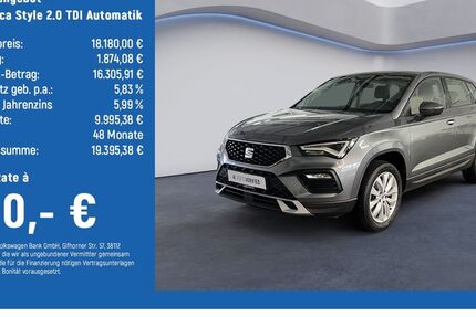 Seat Ateca 108.500 km 18.180 &euro; Göttingen 37081