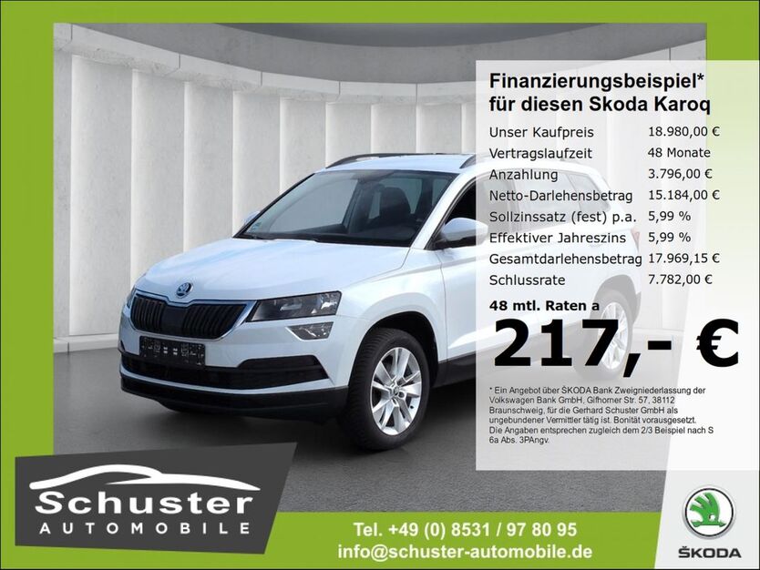 Skoda Karoq 140.735 km 18.980 € Ruhstorf 94099
