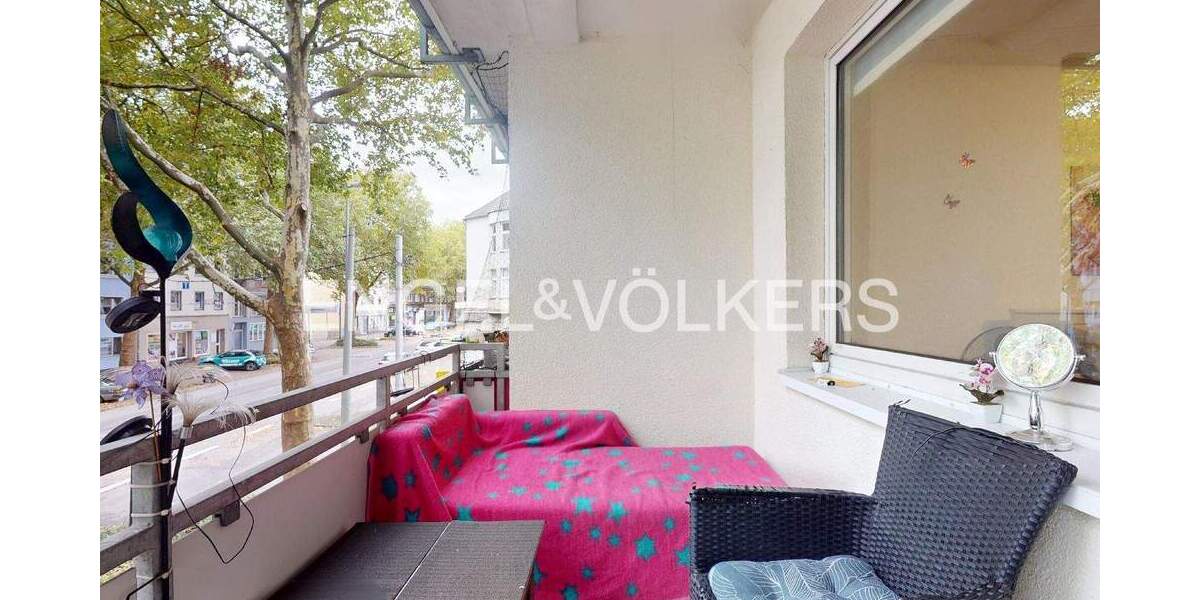 Etagenwohnung Krefeld Cracau - 3 Zimmer, 73 m&sup2;, 162.000&euro; | Angebot:26346981