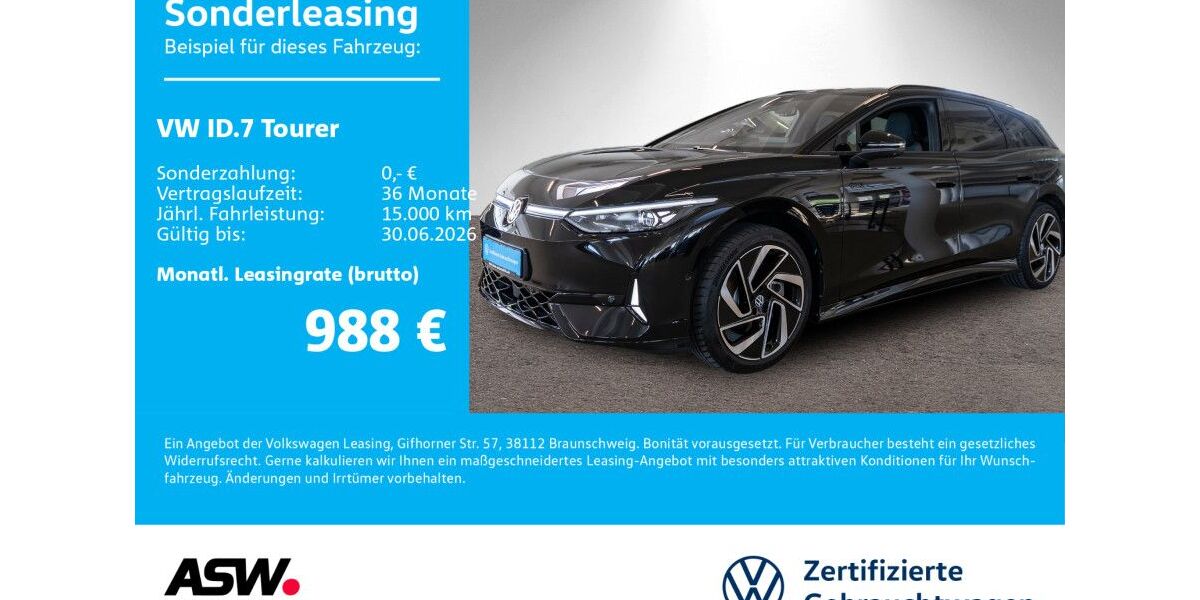 VW ID.7 9.900 km 69.930 &euro; Neckarsulm 74172