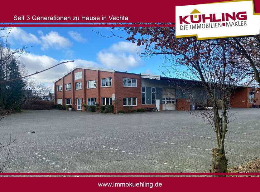 Vielseitiges Objekt Produktion Werkstatt Lager Büro In Kürze bezugsfrei!
