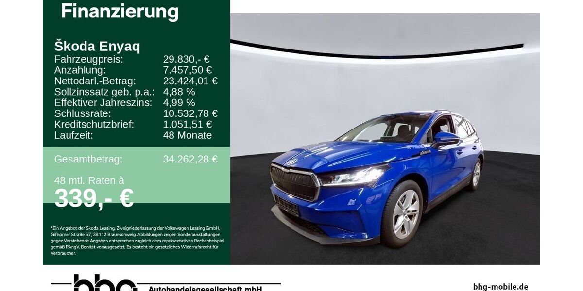 Skoda Enyaq 21.623 km 29.830 &euro; Albstadt 72458