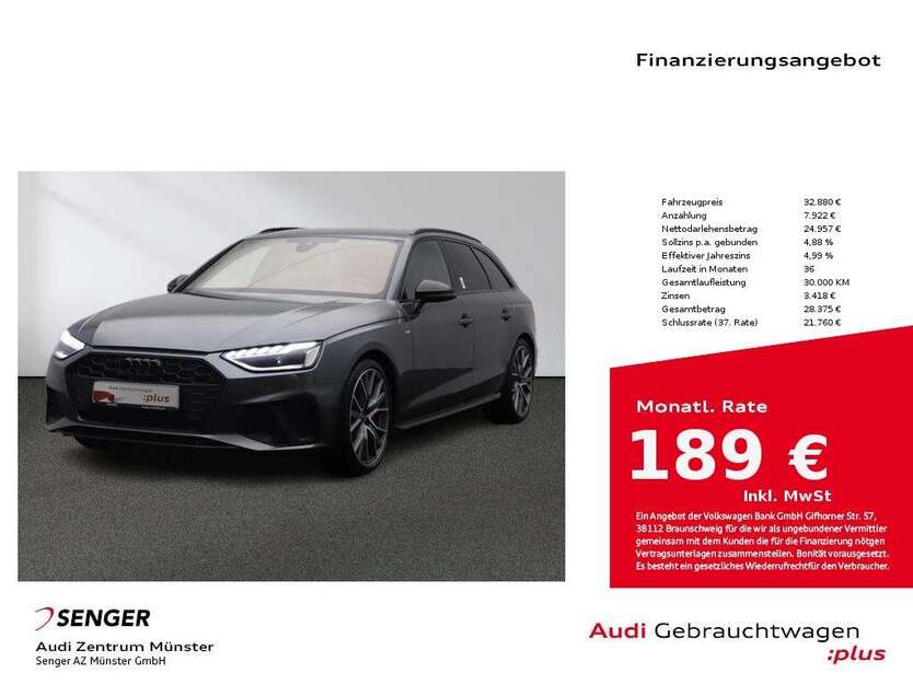 Audi A4 65.973 km 32.880 € Münster 48153