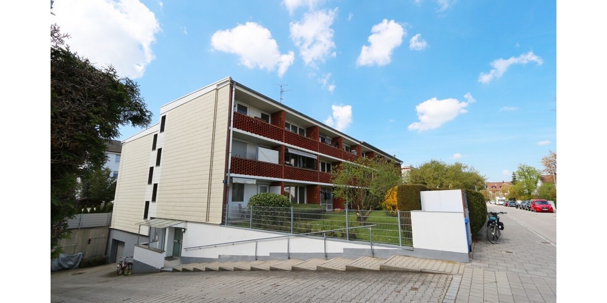 * Blick ins Grüne * ruhige 2-Zimmer-Wohnung * 2 sonnige Balkone * 1 Stellplatz * zentrumsnah * - Etagenwohnung Germering | Angebot:26677727
