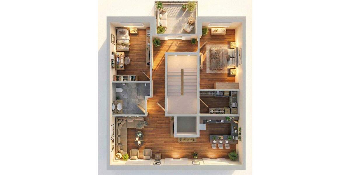 Etagenwohnung Ludwigshafen Friesenheim/Nord - 3 Zimmer, 96 m&sup2;, 1.350&euro; | Angebot:25142507