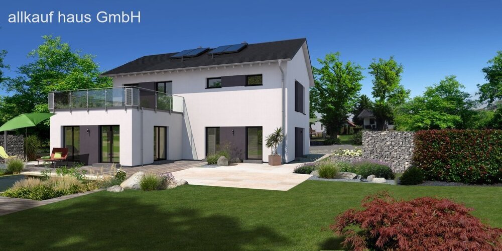 Effizientes Haus mit zwei großzügigen Wohnungen
