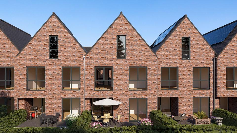 Willkommen in der Zukunft: Neubau-Reihenmittelhaus mit Einbauküche als Erstbezug in beliebter Lage! 6 zimmer