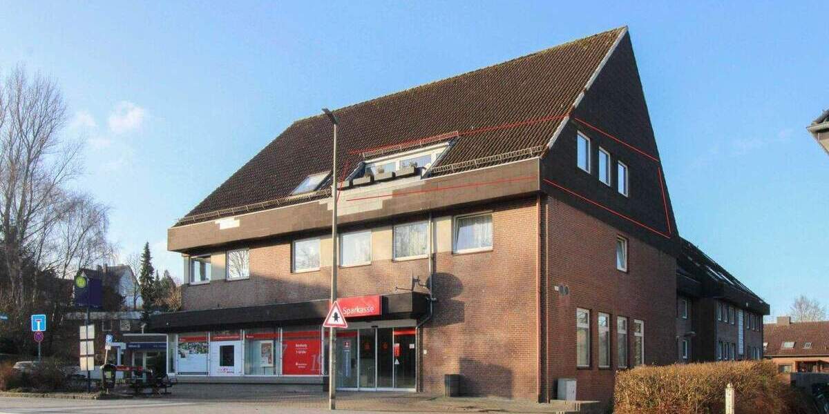 Charmante und zentrale Wohnung mit Loggia in Schleswig 3 zimmer