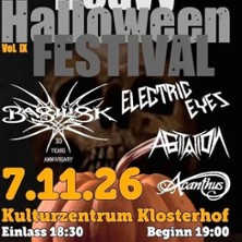 Heavy Halloween 07.11.2026 Jugend- und Kulturzentrum Klosterhof