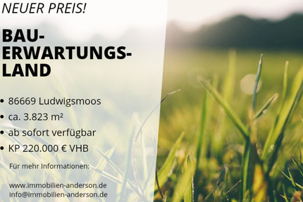 Grundstück Königsmoos Ludwigsmoos - 220.000&euro; | Angebot:24505772